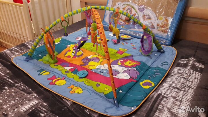 Музыкальный Коврик Tiny Love с игровой подушкой