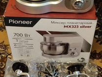 Миксер планетарный Pioneer MX323, серебристый