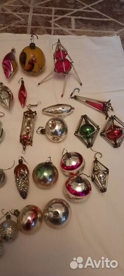 Елочные игрушки СССР