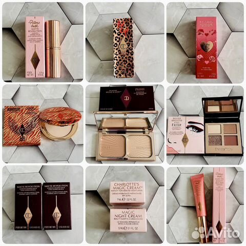 Charlotte Tilbury Румяна Пудра Помада Палетка Крем