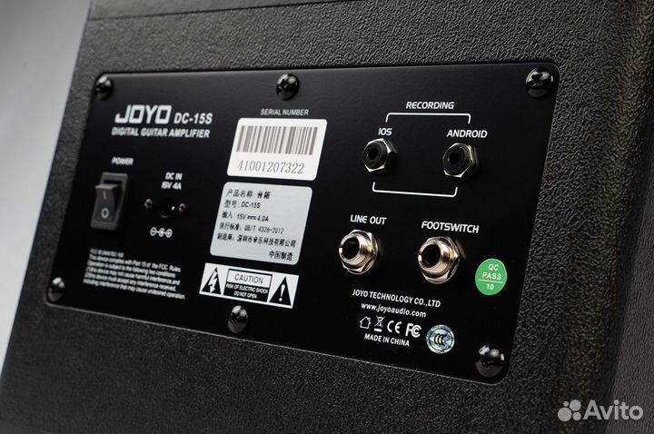 Гитарный комбоусилитель Joyo DC-15S