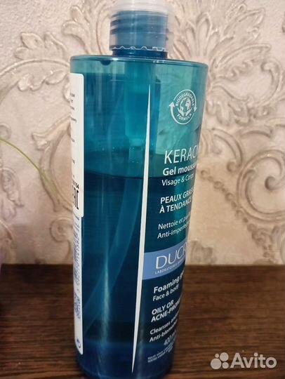 Гель для лица ducray keracnyl