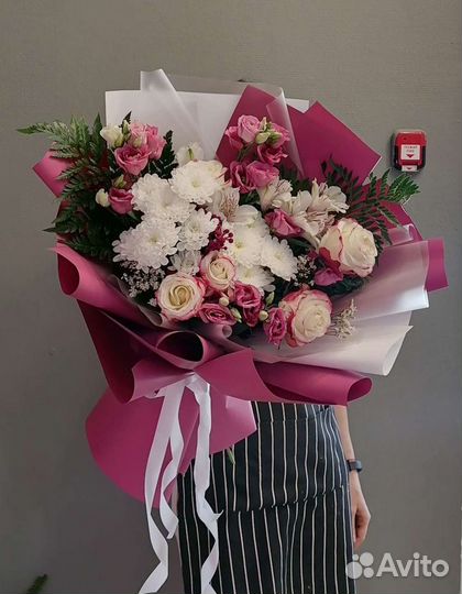 Живые цветы букеты