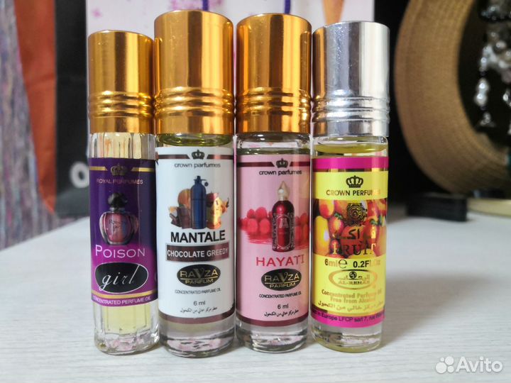 Духи масляные, стойкие