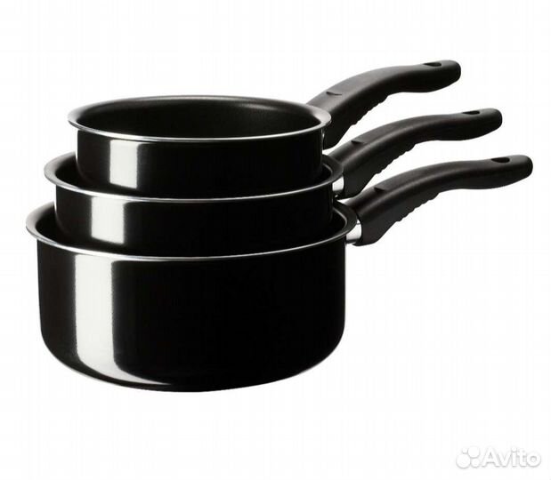 Набор ковшей Икеа Кавалькад, 3 предмета