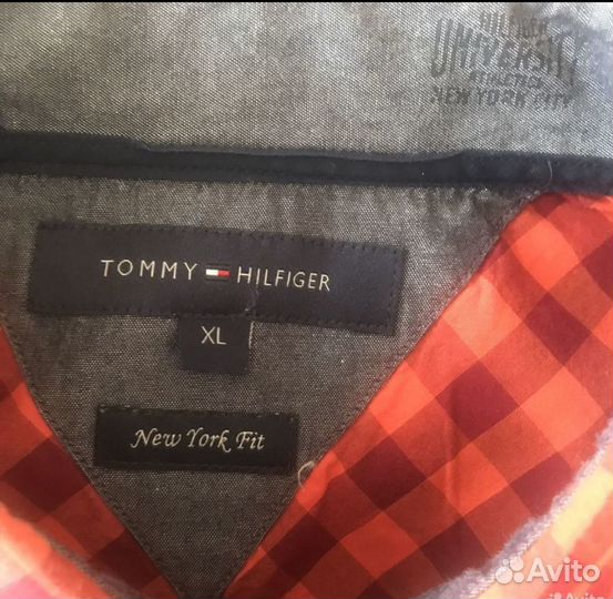 Tommy hilfiger рубашка мужская оригинал