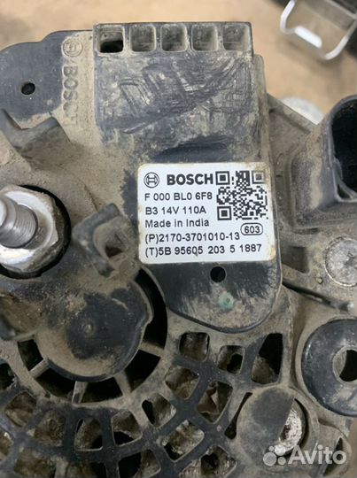 Генератор Калина Гранта Датсун 110А