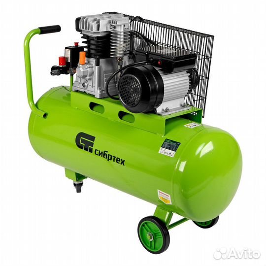 Компрессор воздушный кр-2200/100, 2.2 кВт, 350 л/м