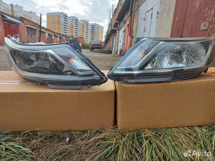 Передние фары kia rio 3