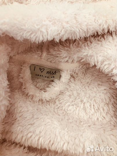 Детский махровый халат next