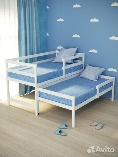 Детская кровать двухярусная кровать