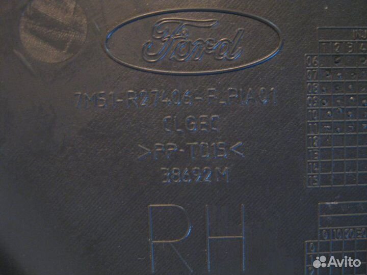 Накладки (обшивки) дверей задние правые Ford Kuga