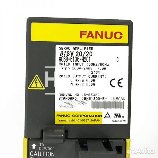 Сервопривод Fanuc A06B-6136-H201