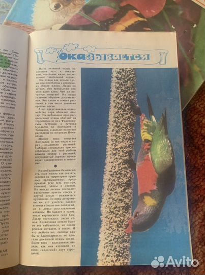 Журналы «Юный натуралист» 86-87 гг