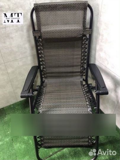 Шезлонг пляжный складной 2шт