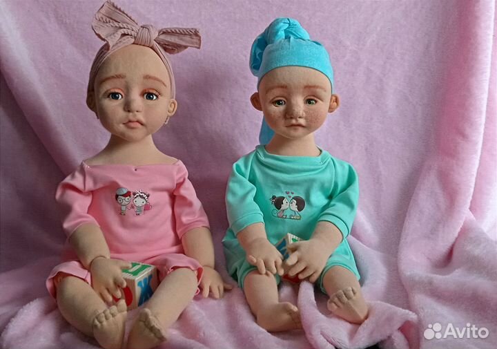 Текстильная интерьерная кукла