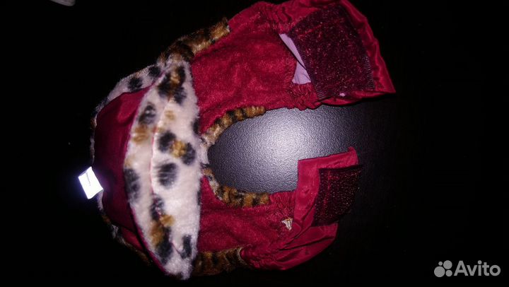 Кепка ботинки для собаки кабель по спинке 30 см