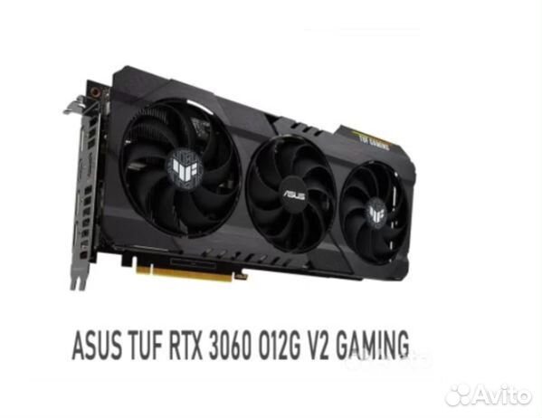 Asus TUF RTX 3060 O12G V2 Новые Гарантия