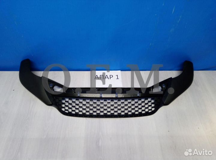 Спойлер переднего бампера Volkswagen Tiguan