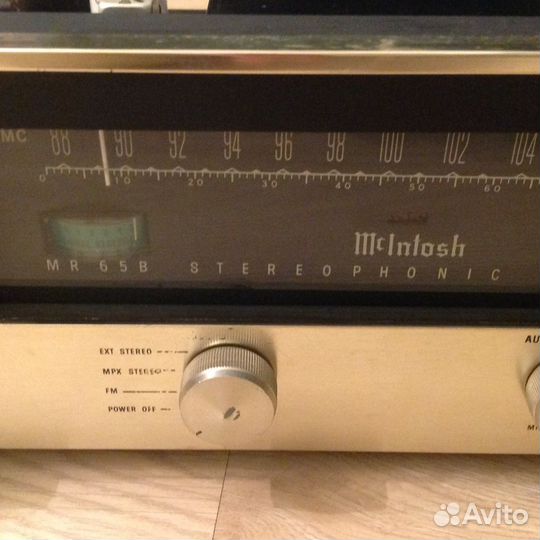 Ламповый стерео тюнер Mcintosh MR65B