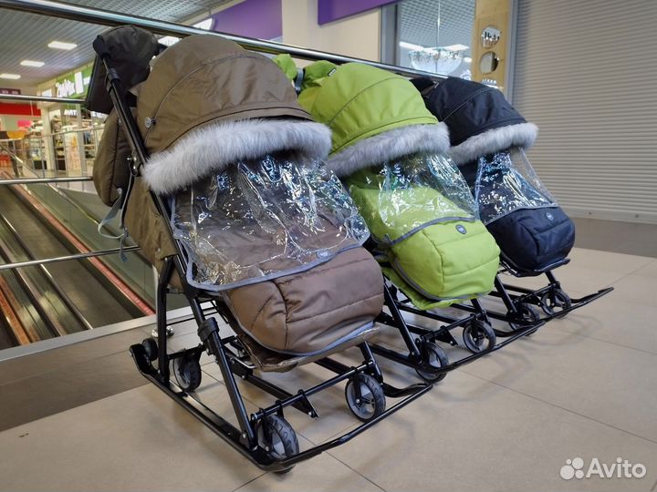 Санки коляска Ника 7-5sk