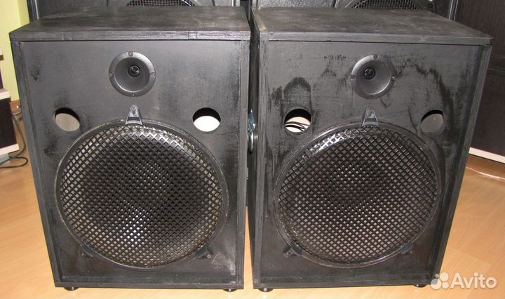 Колонки Faital 1480W 2шт Pro BL Кабинеты W15N8-350