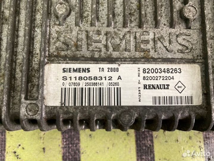 Блок управления АКПП Renault Megane LM0C K4M812