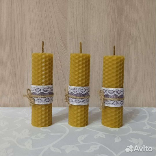 Свечи из вощины