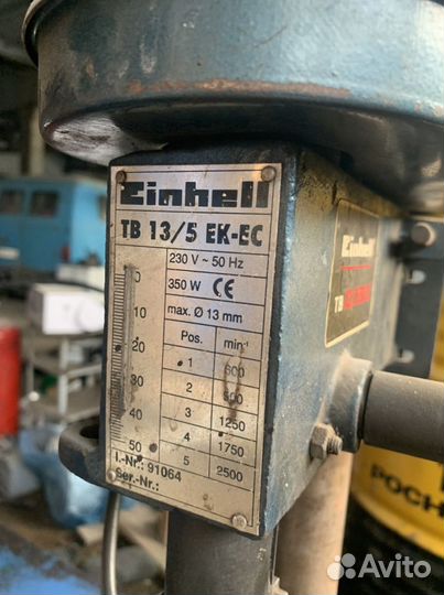 Сверлильный станок einhell tb 13/5 ek-ec