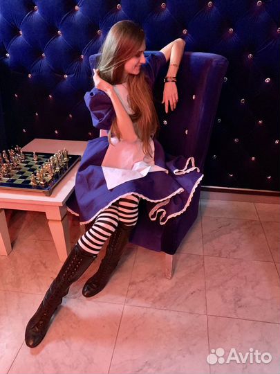 Аренда.Костюм Алисы в стране Чудес/Madness returns