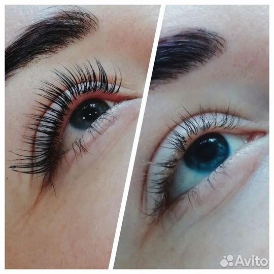 Ламинирование и ботокс ресниц/Оформление бровей