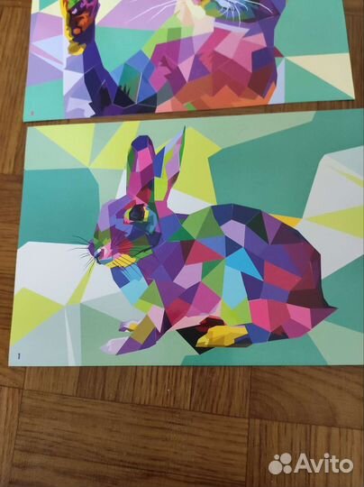 Пазл,картинка из сборных наклеек