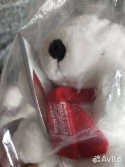 Мишки плюшевые Кока-Кола