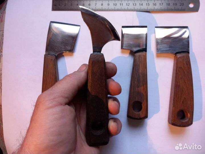 Шорные ножи для работы с кожей