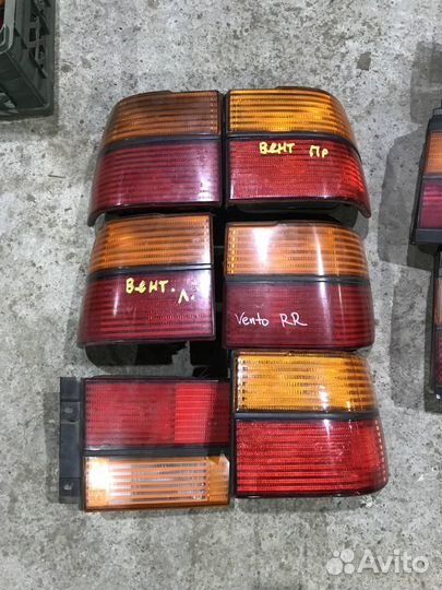 Задние фонари на VW Vento