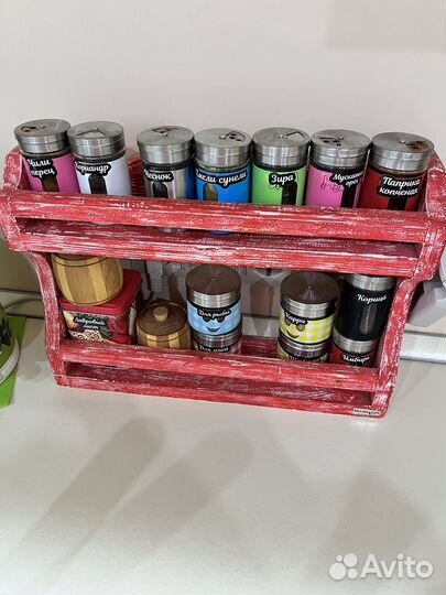 Набор для специй с подставкой