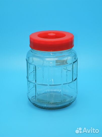 Банка стеклянная с гидрозатвором 5 литров