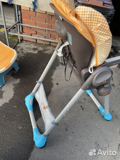 Стул для кормления chicco polly