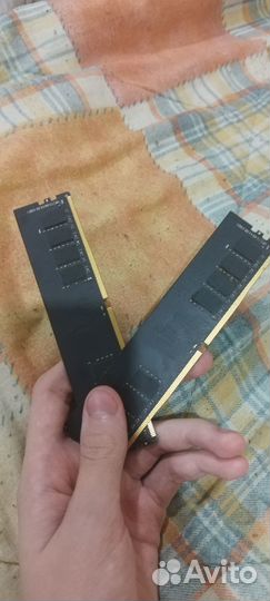 Оперативная память 2666 mhz ddr4 16gb 2планками