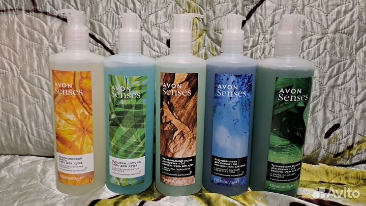 Гели для душа Avon, 720 мл