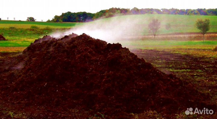 Чернозем, навоз с доставкой. Газель 2 тонны
