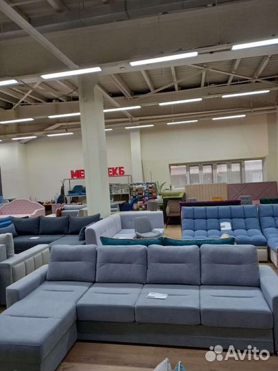 Диван с оттоманкой рио