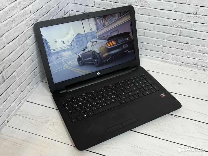 Игровой ноутбук HP SSD/4ядра/2gb видео/8gb