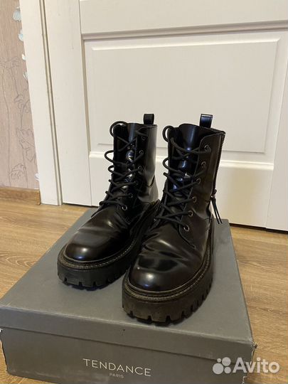 Ботинки женские 40 натуральная кожа tendance