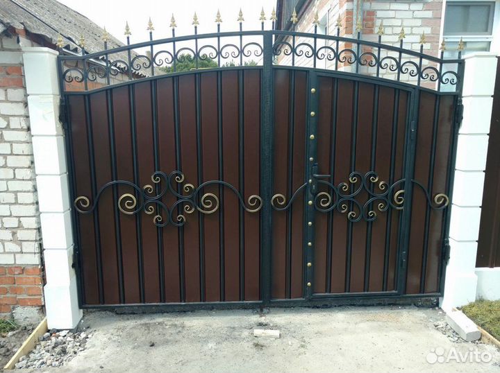 Кованые ворота