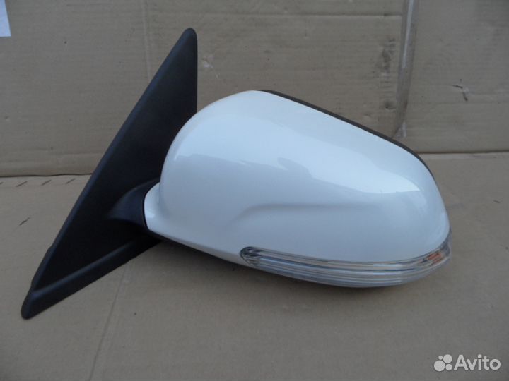 Зеркало боковое левое changan CS35 белый цвет 8