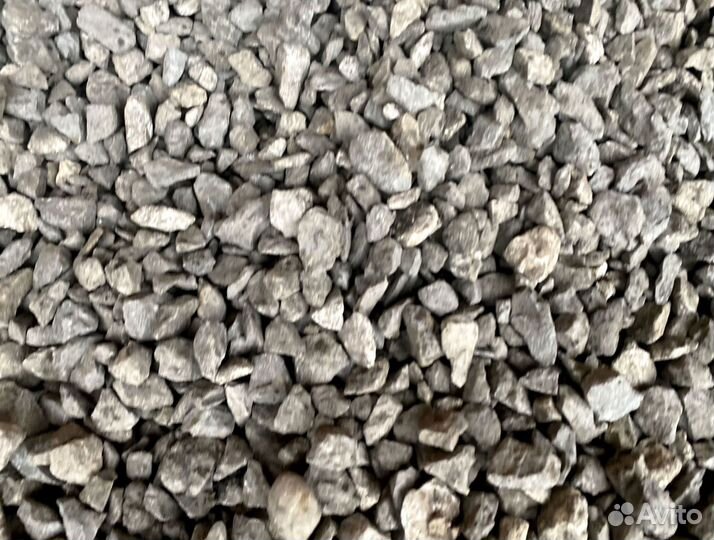 Щебень, Песок