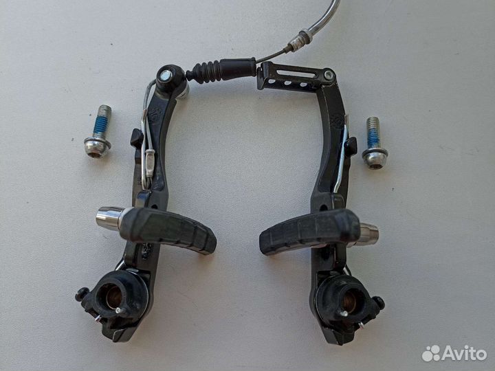 Тормоз и манетка передняя shimano