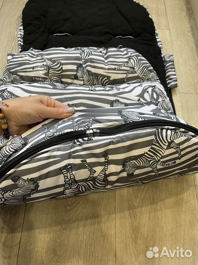 Зимний конверт в коляску