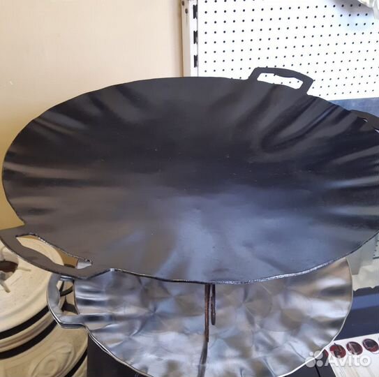 Садж: чугунный, вороненый стальной